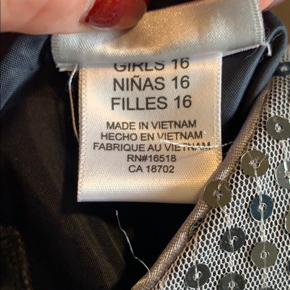 Girls Sparkly Dress - Picture 8 of 9